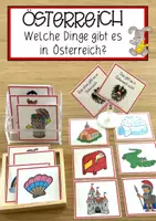 Vorschau - Stationenlernen - Gibt es oder nicht? - Karten zu Österreich - Deckblatt