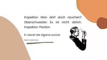 Vorschau - Stundenentwürfe - Die Physiker: Voß vs. Newton - komplette Stunde + Lösungen - Seite 1