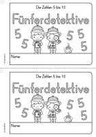 Vorschau - Arbeitsblätter - Übungsheft Kraft der 5 - Seite 1