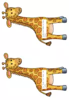 Vorschau - Arbeitsblätter - Tier-Steckbrief-Erkundung- Die Giraffe - Seite 3