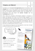 Vorschau - Arbeitsblätter - Klappbuch zum Gedicht "Die Vogelscheuche" von Christian Morgenstern - Seite 1