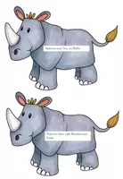 Vorschau - Arbeitsblätter - Tier-Steckbrief-Erkundung- Das Nashorn - Seite 3