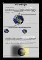 Vorschau - Arbeitsblätter - Day and night - geography bilingual - Seite 2