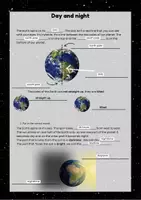 Vorschau - Arbeitsblätter - Day and night - geography bilingual - Seite 3