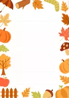 Vorschau - Arbeitsblätter - Herbstgeschichte Arbeitsblatt + Ausmalbild - Seite 1