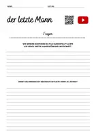 Vorschau - Arbeitsblätter - der letzte Mann - Filmanalyse - Deckblatt
