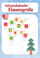 Vorschau - Anderer Materialtyp - Adventskalender Klassengrüße - Deckblatt