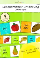 Vorschau - Spiele - Lebensmittel/ Ernährung: Domino- Spiel - Deckblatt