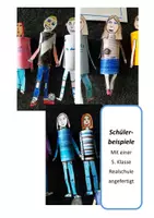 Vorschau - Mal- und Bastelvorlagen - Kunst: ICH-Figur / Proportionen am menschl. Körper - Seite 1