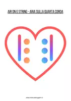 anteprima - Esercizi - Aria sulla quarta corda (cuore) - Musicogramma - Pagina di copertina