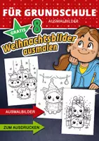 Vorschau - Mal- und Bastelvorlagen - Gratis-Weihnachts-Ausmalbilder – Malspaß für Grundschulkinder im Advent - Deckblatt