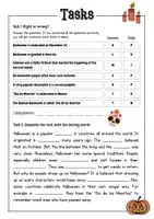 Vorschau - Stundenentwürfe - Leseverstehen Halloween - Reading comprehension, Differenzierung, Wortschatzarbeit - Seite 2