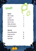 Vorschau - Arbeitsblätter - Spuk an Halloween - Geschichte mit Aktivteil - Seite 1