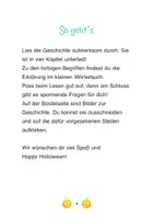 Vorschau - Arbeitsblätter - Spuk an Halloween - Geschichte mit Aktivteil - Seite 3