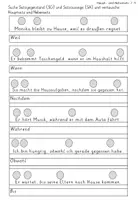 Vorschau - Arbeitsblätter - Arbeitsblätter Hauptsatz und Nebensatz, Satzgegenstand und Satzaussage in Grundschrift - Seite 3