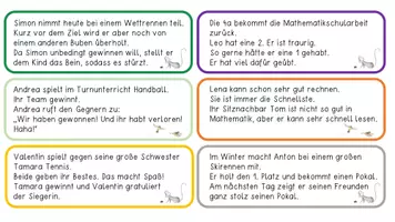 Vorschau - Spiele - Situationskarten Gesprächsanlass - Wieso sieht die Maus so glücklich aus? - Seite 1