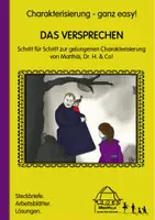 Vorschau - Arbeitsblätter - Charakterisierung ganz easy! - Friedrich Dürrenmatt: DAS VERSPRECHEN - Deckblatt