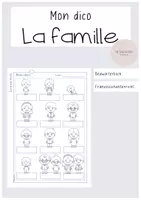 Vorschau - Spiele - Materialpaket La famille - Seite 1