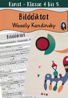 Vorschau - Aufgabenkarten - Bilddiktat zu Wassily Kandinsky - Deckblatt