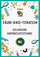 Vorschau - Stundenentwürfe - Säure-Base-Titration – der Cola-Skandal | Aufbau, Durchführung & Berechnung der Stoffmengenkonzentration | Komplette Unterrichtsstunde mit Titrationstrainer - Deckblatt
