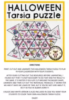 Vista previa - Juegos / Gamificación - HALLOWEEN BLOCK PUZZLE - página 1