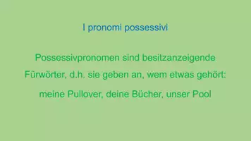 Vorschau - Arbeitsblätter - Italienisch lernen mit Allie: Possessivpronomen Plural + Arbeitsblatt mit Lösung - Seite 3