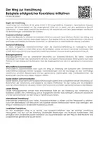 Vorschau - Arbeitsblätter - Der Weg zur Versöhnung - Beispiele erfolgreicher Koexistenz-Initiativen (Infotext und Übungen) - Deckblatt