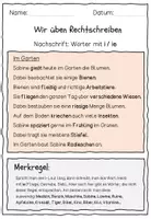 Vorschau - Arbeitsblätter - Rechtschreibung / LERNWÖRTER i und ie / Stationenlernen - Seite 3