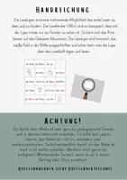 Vorschau - Arbeitsblätter - Lesetraining: Lupenlesen - Herbstwörter - Seite 1