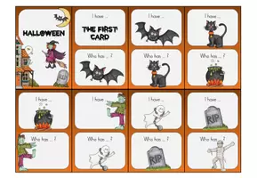 Vorschau - Spiele - Lesespiel - I have ... Who has ...? HALLOWEEN Kl. 3-4 - Seite 3