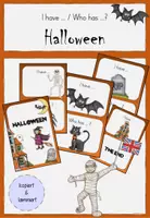 Vorschau - Spiele - Lesespiel - I have ... Who has ...? HALLOWEEN Kl. 3-4 - Deckblatt