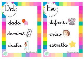 Vista previa - Decoración del aula - @emedemaestra5 - Abecedario visual - página 2
