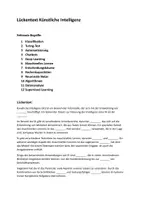 Vorschau - Arbeitsblätter - Lückentext Künstliche Intelligenz - Deckblatt