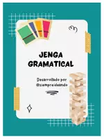 Vista previa - Juegos / Gamificación - Jenga gramatical - Portada