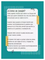 Vista previa - Juegos / Gamificación - Jenga gramatical - página 2