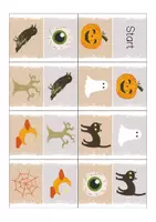 Vorschau - Spiele - Bildlesespiel Halloween - Seite 1