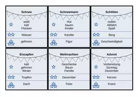 Vorschau - Spiele - "Sag es nicht" - Winter (differenziert) - Deckblatt