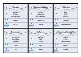 Vorschau - Spiele - "Sag es nicht" - Winter (differenziert) - Seite 1