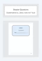 Vorschau - Arbeitsblätter - Materialpaket zum 1. Kapitel "Salut, c'est à toi" - Deckblatt