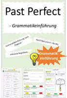 Vorschau - Arbeitsblätter - Einführung Past Perfect: José's dream - Deckblatt