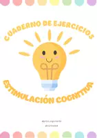 Vista previa - Hojas de trabajo - CUADERNO ESTIMULACIÓN COGNITIVA CON PSICO_MPORIENTA - página 1