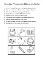 Vorschau - Arbeitsblätter - Zuhören - Hör gut zu! Schule - Seite 2