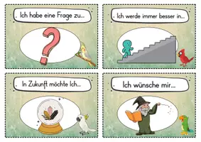 Vorschau - Fördermaterial/Inklusion - 20 Vogel Reflexionskarten für die Vogelklasse - Gesprächsanlass - Seite 2
