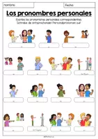 Vorschau - Arbeitsblätter - Los pronombres personales - Arbeitsblatt ohne Hilfskasten - Seite 3