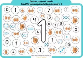 Aperçu - Feuilles d'exercices - Cherche, trouve et colorie - Offert avec logo - Page 2