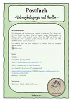 Vorschau - Bildkarten - Postfach Post Schilder Briefablage Elefantenklasse - Seite 2