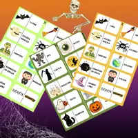 Vista previa - Juegos / Gamificación - DOMINÓ DE HALLOWEEN PRIMARIA - Portada