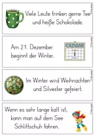 Vorschau - Arbeitsblätter - Winter - Laufdiktat / Schleichdiktat / Schreibspaziergang - Seite 2