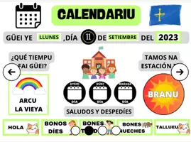 Vista previa - Decoración del aula - ASAMBLEA PARA CLASES DE ASTURIANO - Portada