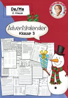 Vorschau - Arbeitsblätter - Weihnachten: Adventskalender (3. Klasse) – Deutsch & Mathematik im Advent - Deckblatt